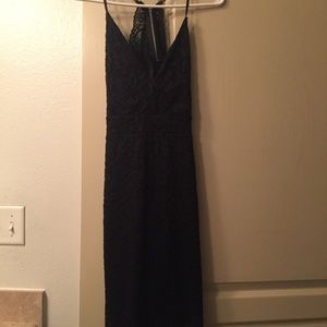 Charlotte Russe Black openback dress